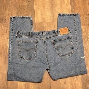 Vintage Men’s 505 Distressed Levi’s, W38/L32, Excellent Used Condition🇺🇸